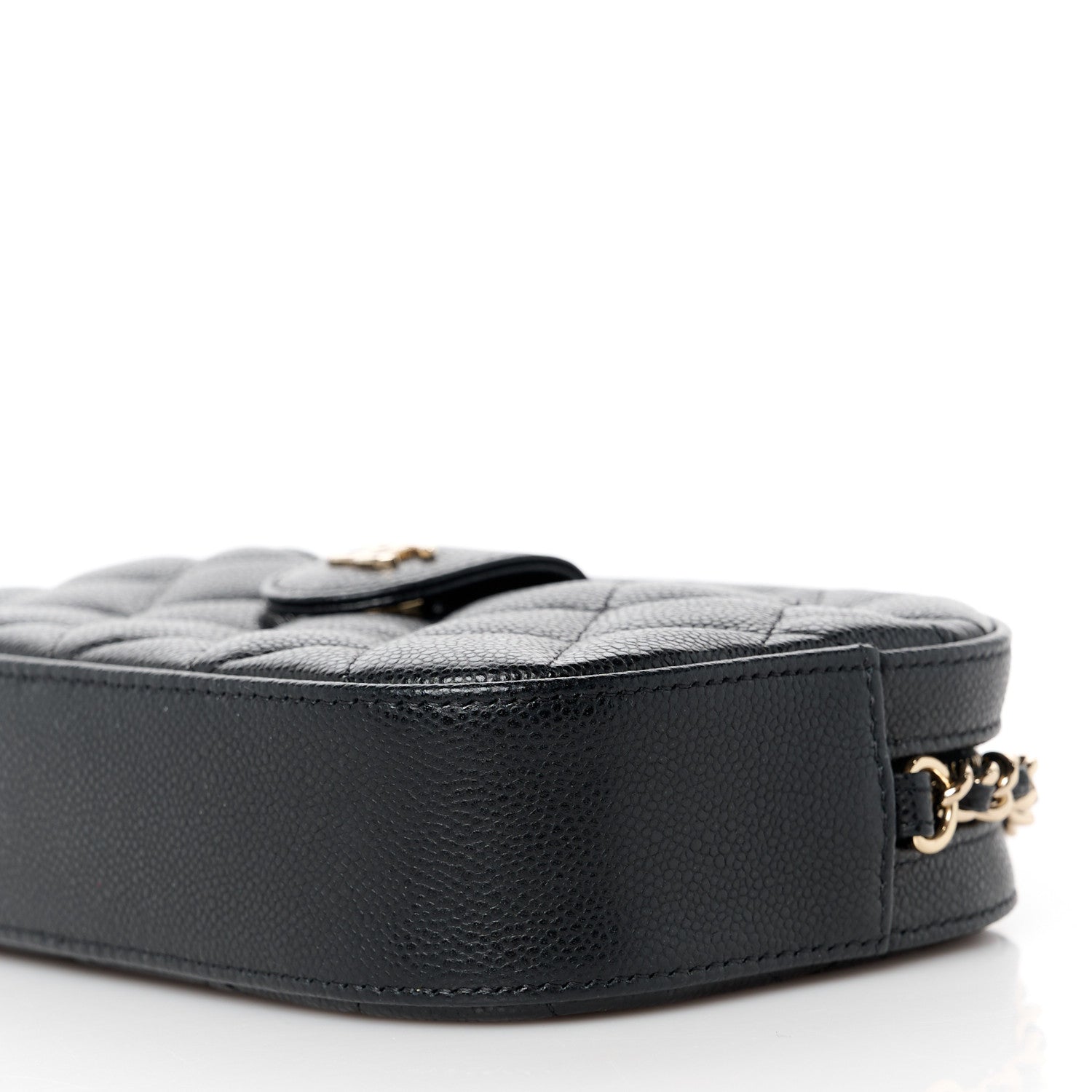 Chanel Caviar Quilted Chain Camera Bag Black 10 of 11