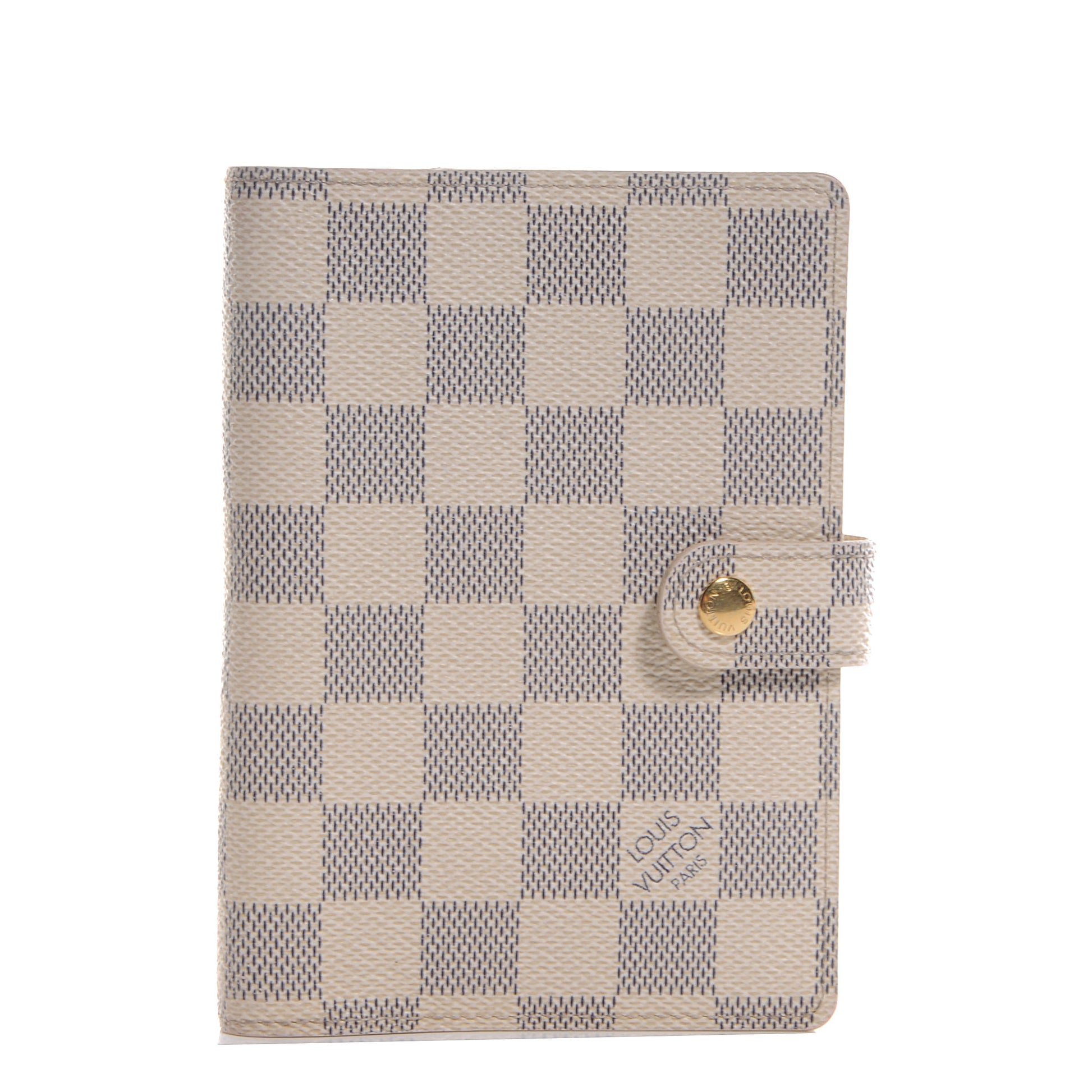 Louis Vuitton Damier Azur Small Ring Agenda Cover 1 of 8