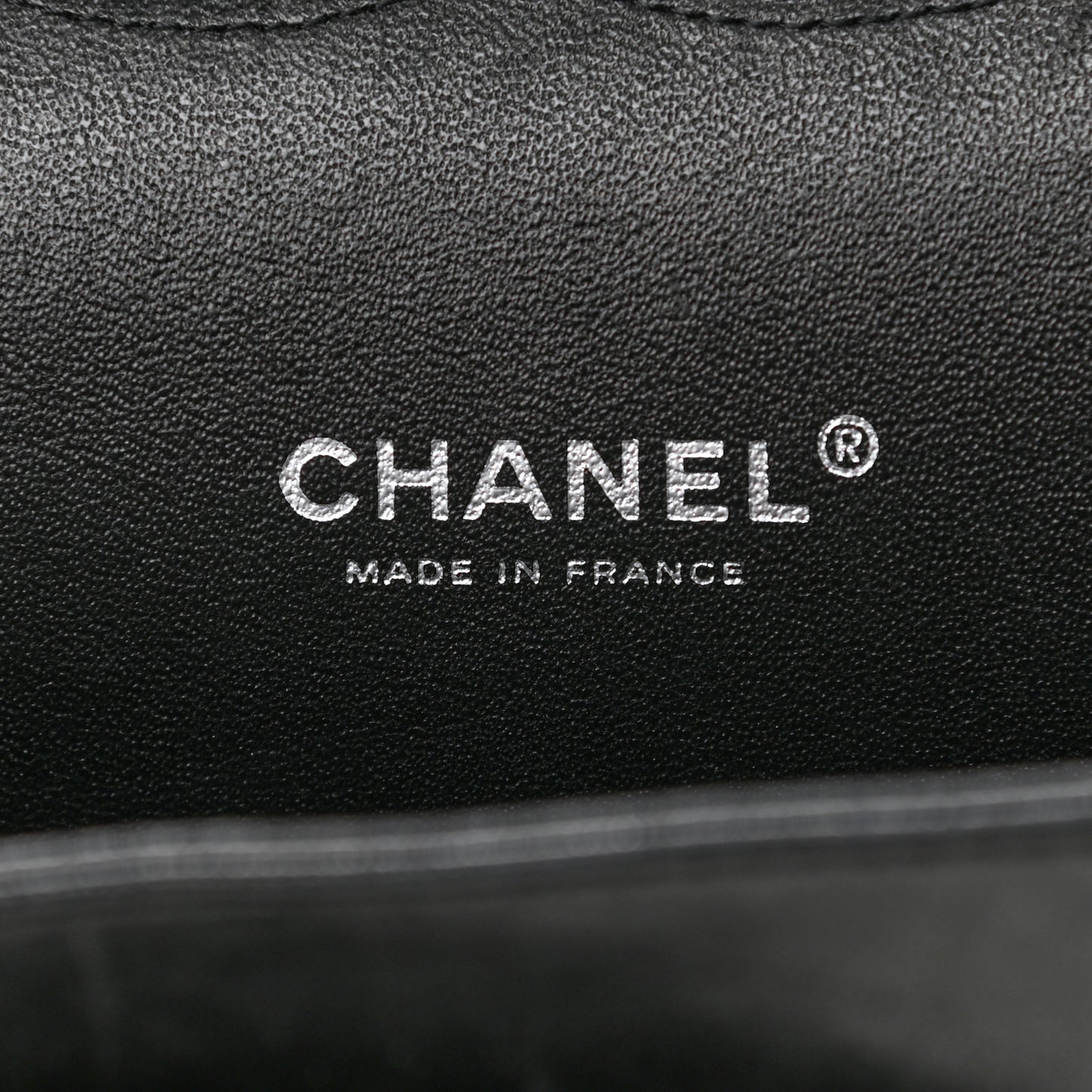 Patent Quilted Maxi Double Flap Black