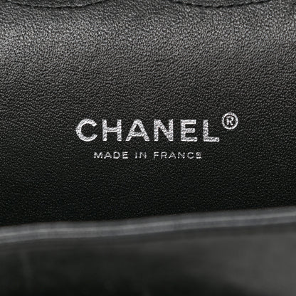 Chanel Patent Quilted Maxi Double Flap Black 5 of 11