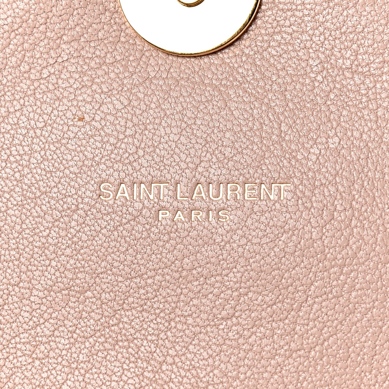 Saint Laurent Sheepskin Matelasse Chevron Monogram Medium College Bag Rose Poudre 5 of 10