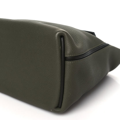 Hermes Taurillon Maurice Swift 24/24 29 Vert Olive Vert Bronze 10 of 10