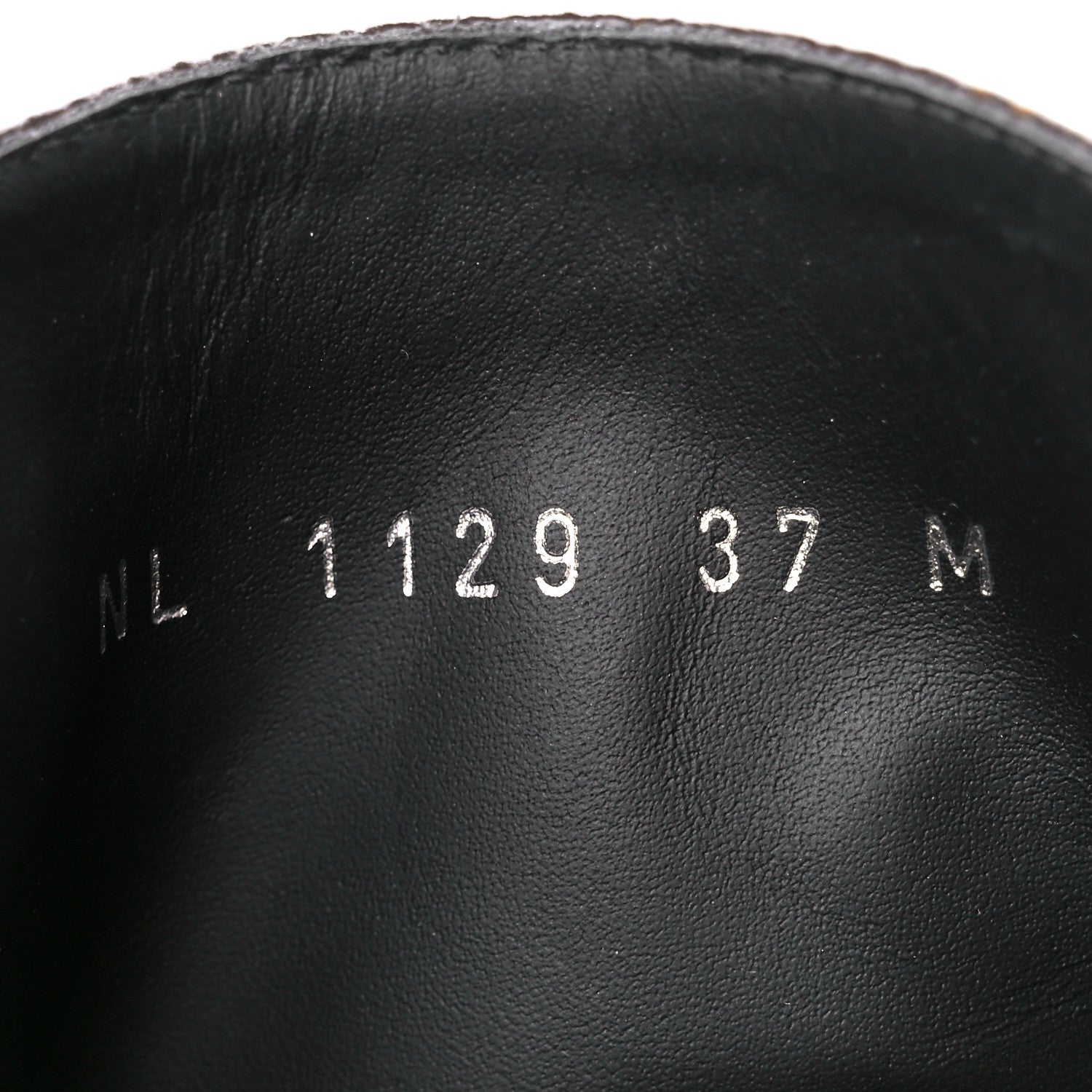 Louis Vuitton Calfskin Monogram Wonderland Flat Ranger Boots 37 Black 8 of 8