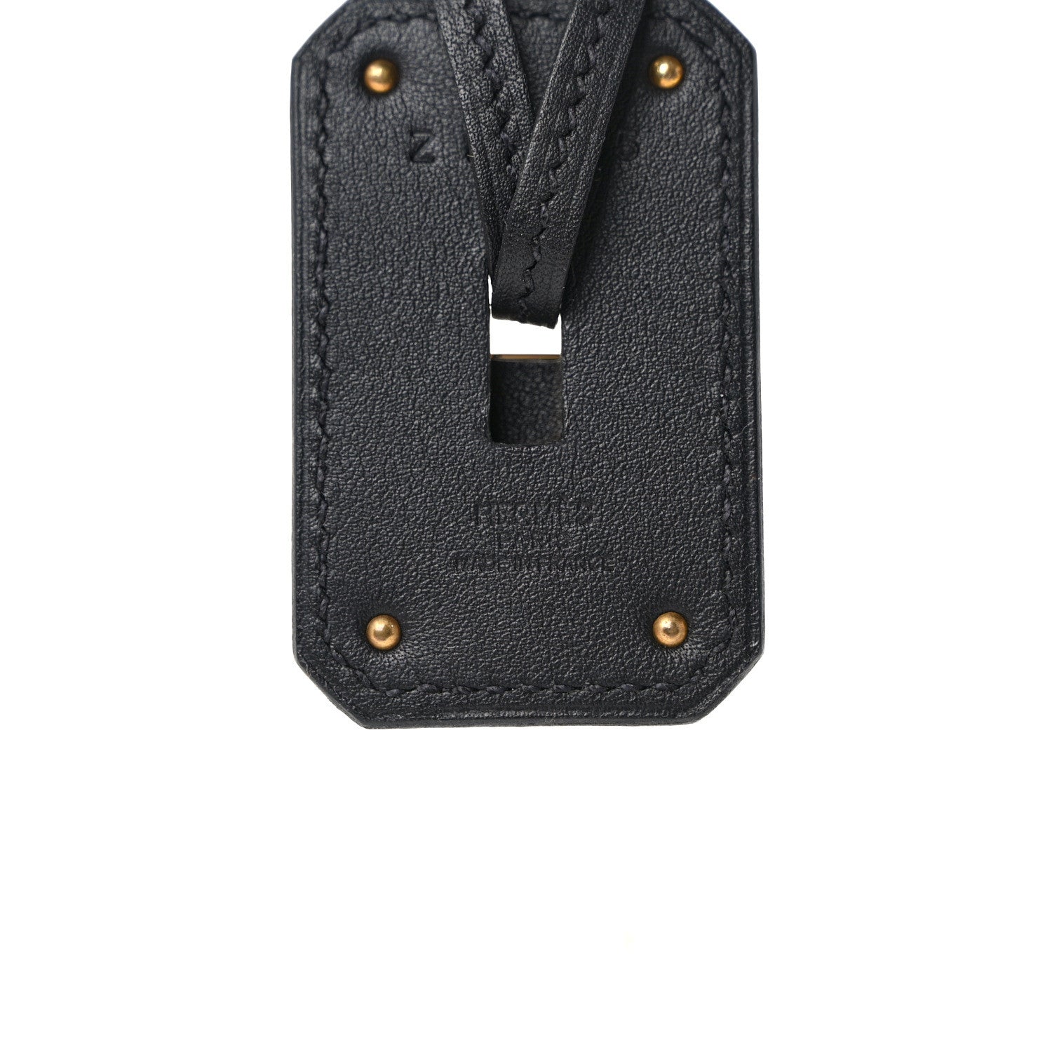 Hermes Swift Large O'Kelly Pendant Necklace Black 4 of 5