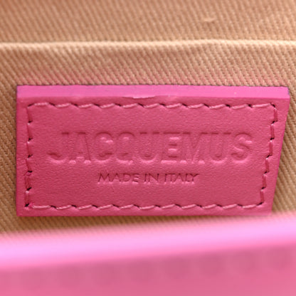 Jacquemus Smooth Calfskin Le Chiquito Long Pink 6 of 9