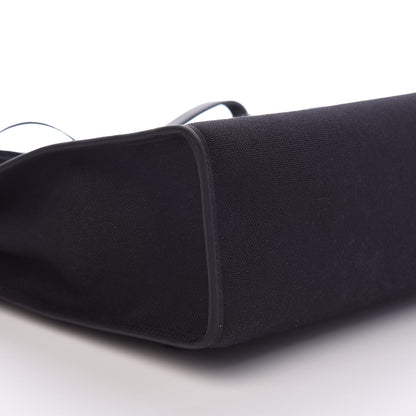 Hermes Military Toile Vache Hunter Herbag Zip PM 31 Black 6 of 10