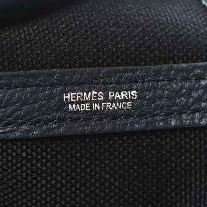 Hermes Toile H Negonda Garden File 28 Black Bleu Indigo 6 of 9