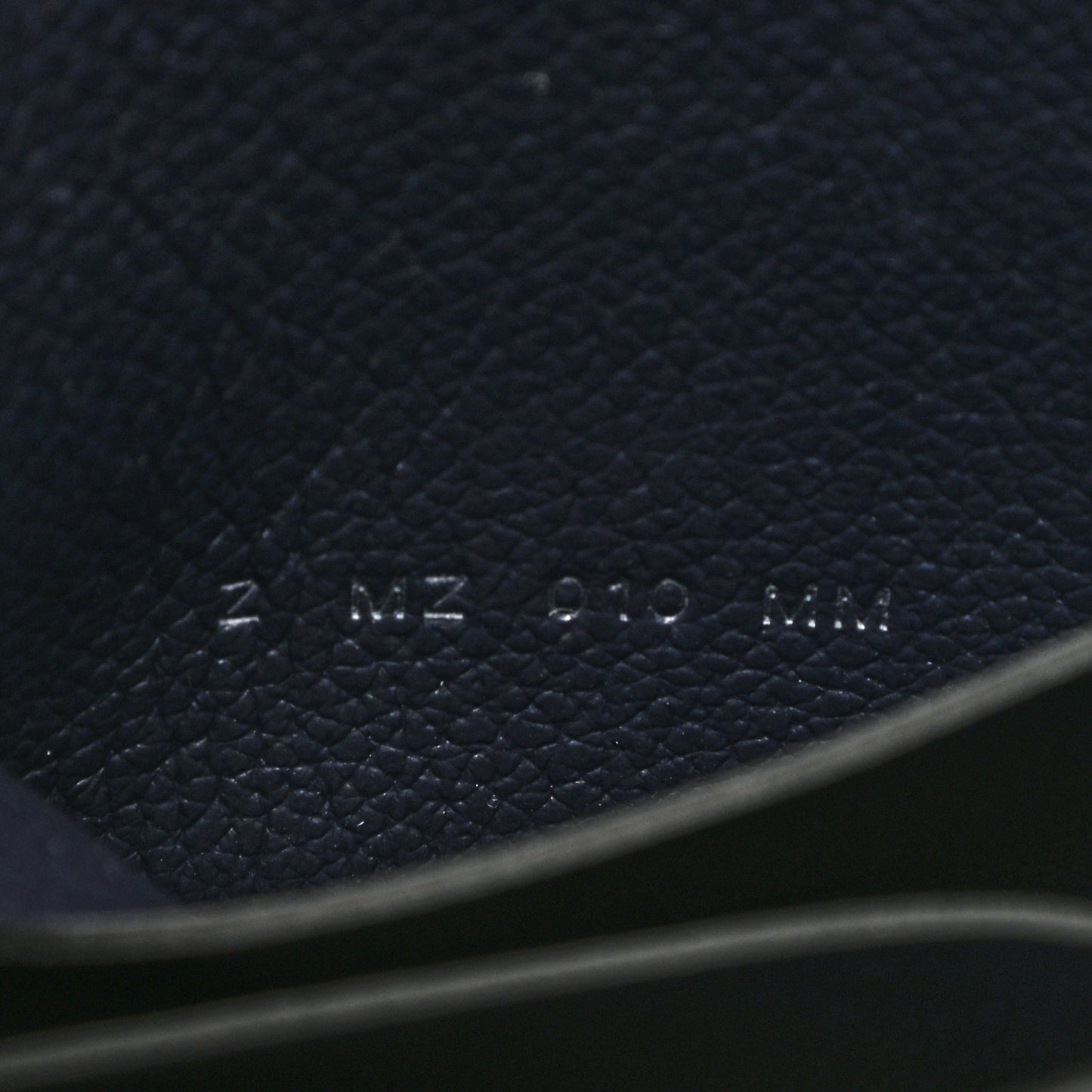 Evercolor Constance Slim Wallet Bleu Nuit