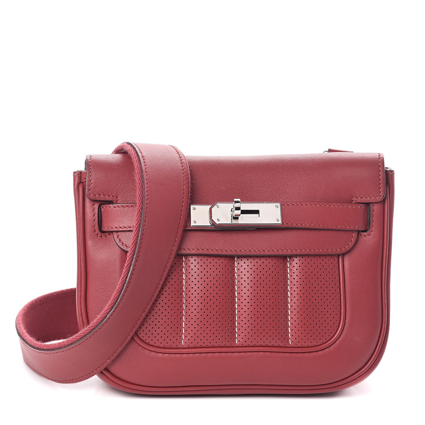Veau Swift Mini Sac Berline Rouge Grenat