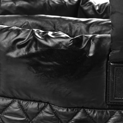 Chanel Nylon Coco Cocoon Zipped Tote Black 6 of 7