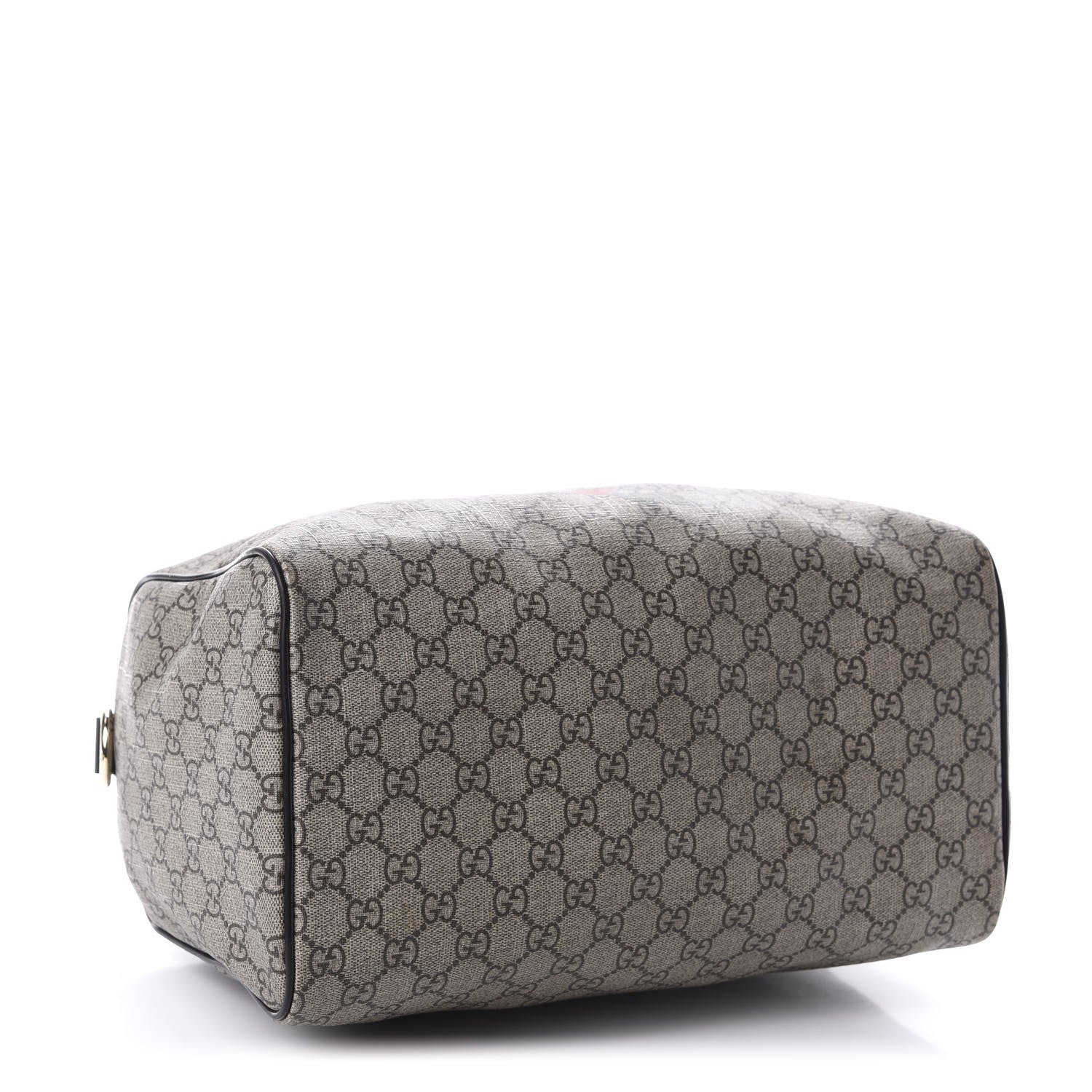 Gucci GG Plus Monogram Tattoo Heart Medium Joy Boston Dark Brown 4 of 12