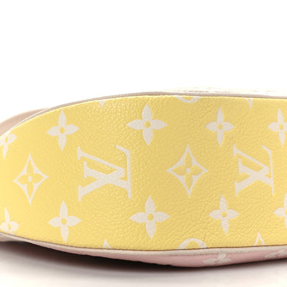 Louis Vuitton Empreinte Monogram Spring in the City Bagatelle NM Pink Beige Yellow 7 of 8