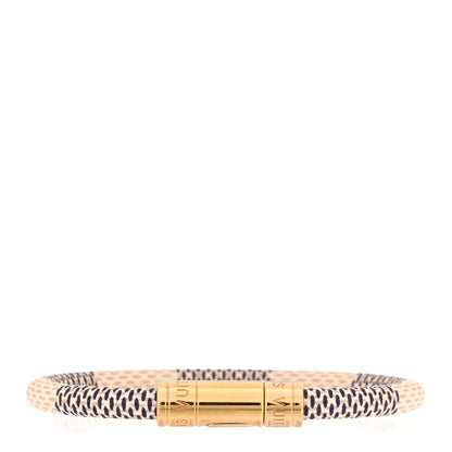 Louis Vuitton Damier Azur Keep It Bracelet 17 1 of 4