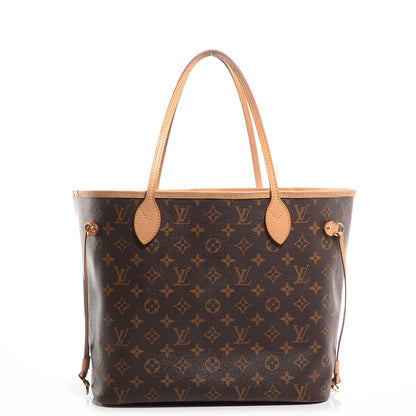 Louis Vuitton Monogram Neverfull MM Fuchsia 1 of 8