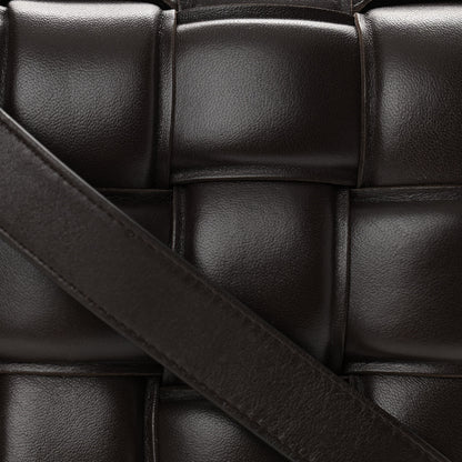 Bottega Veneta Nappa Maxi Intreccio Padded Cassette Crossbody Bag Fondente 7 of 9