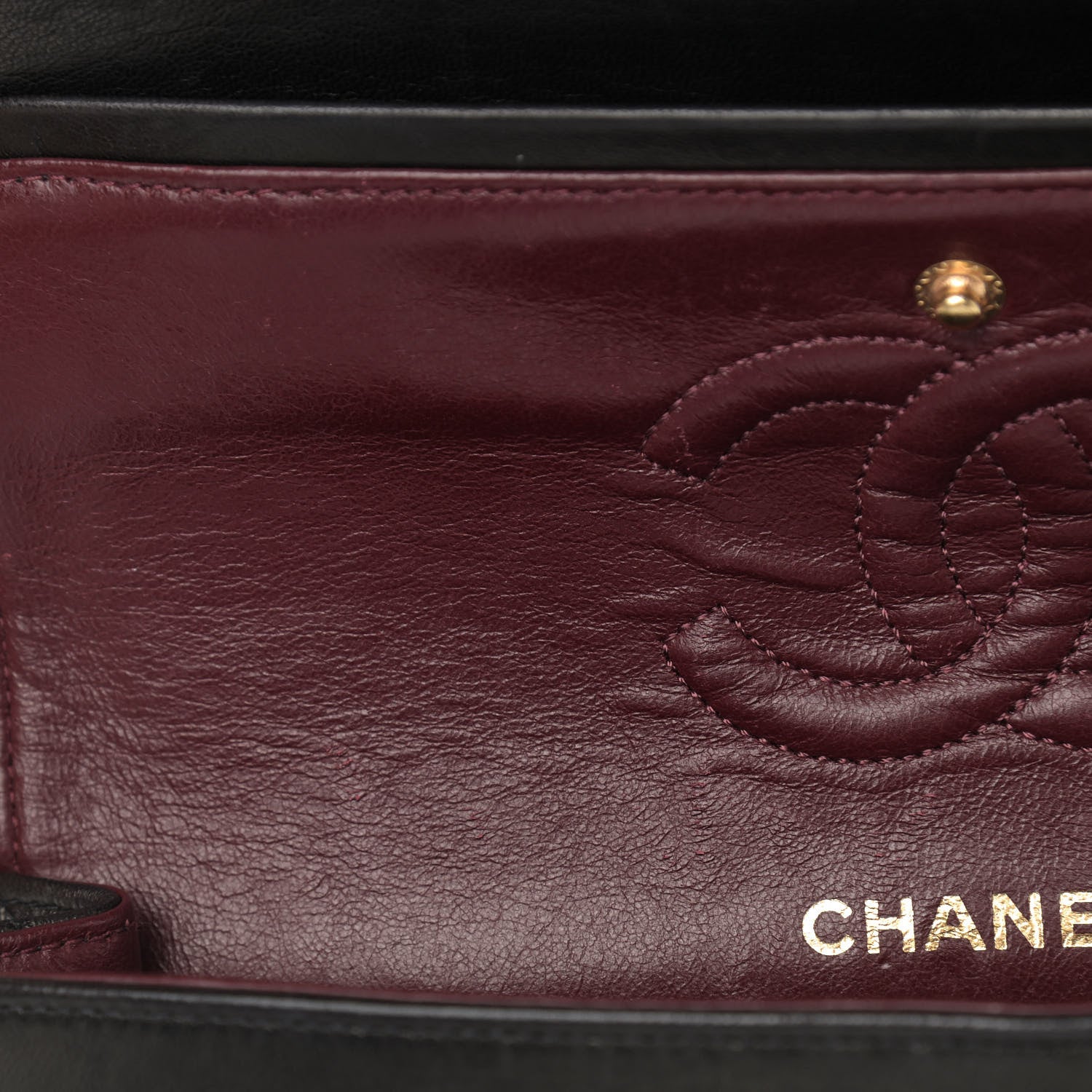 Chanel Lambskin Quilted Small Double Flap Black 8 of 17