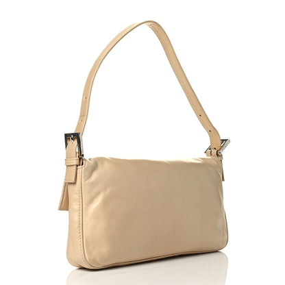 Fendi Calfskin Baguette Beige 2 of 7