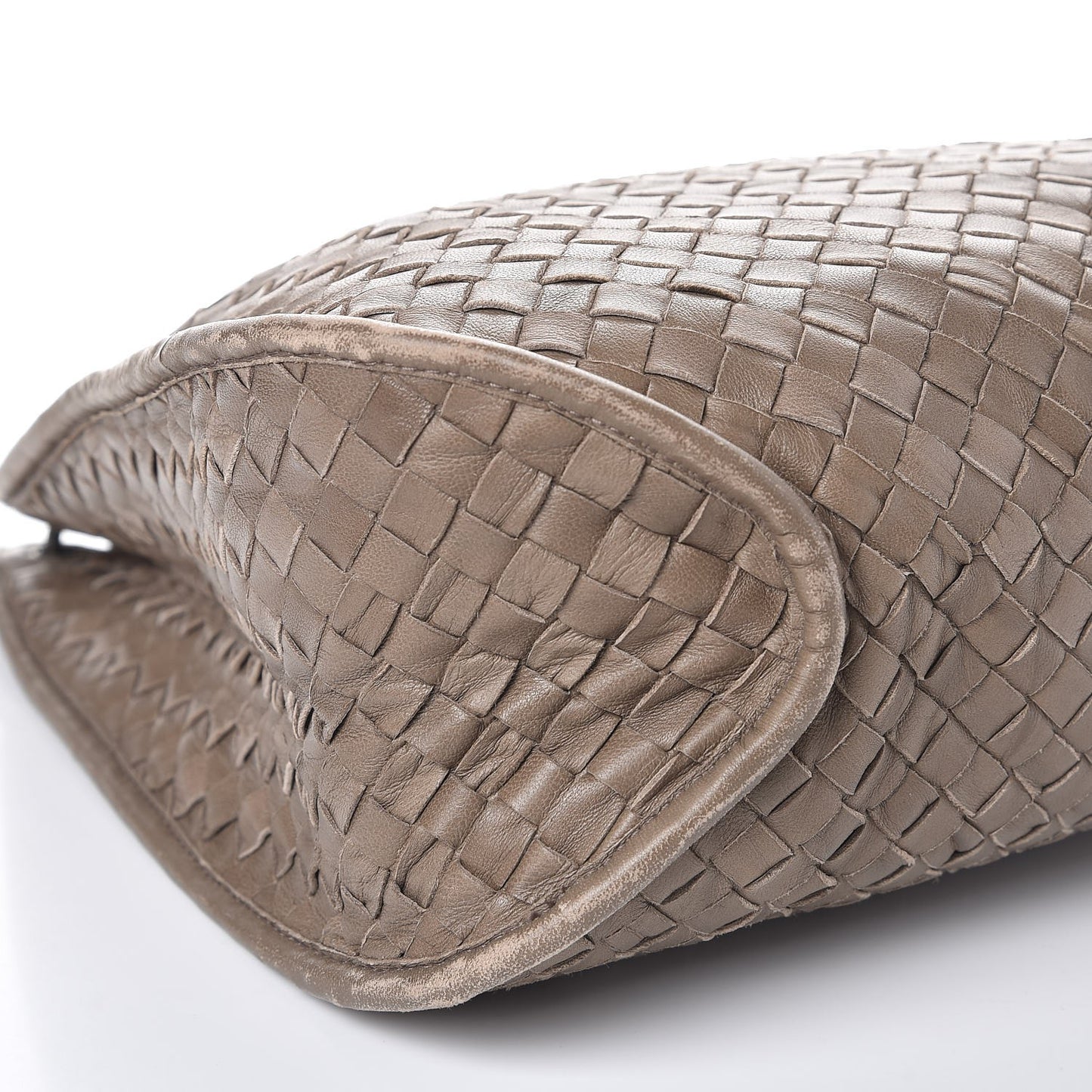 Nappa Intrecciato Oleander Shoulder Bag