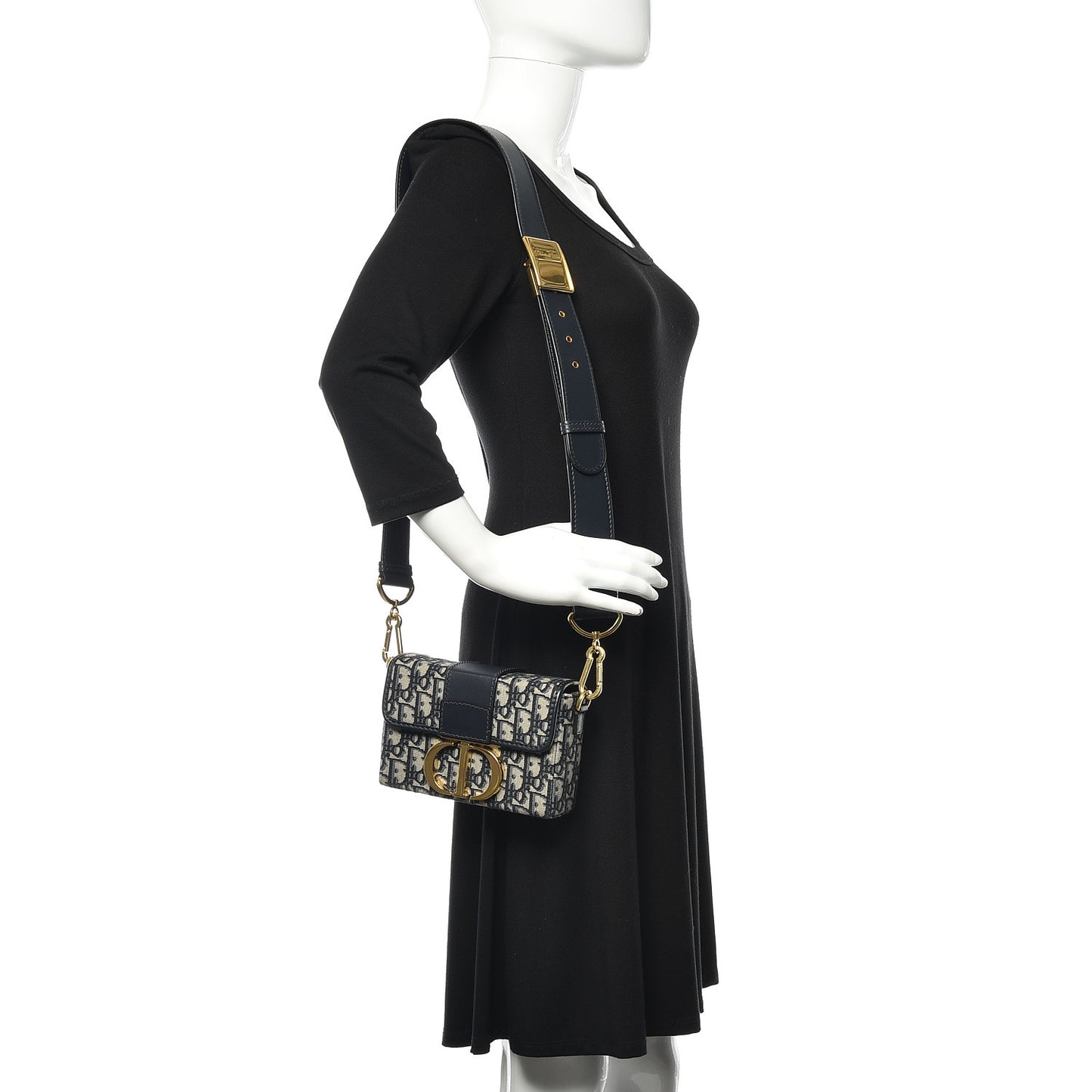 Oblique 30 Montaigne Box Bag Blue