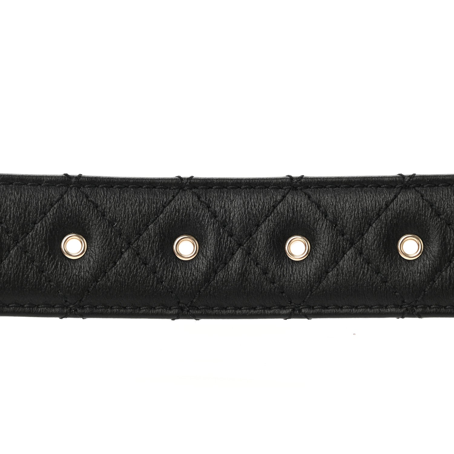 Chanel Lambskin Quilted CC Chain Belt 75 30 Black 3 of 8