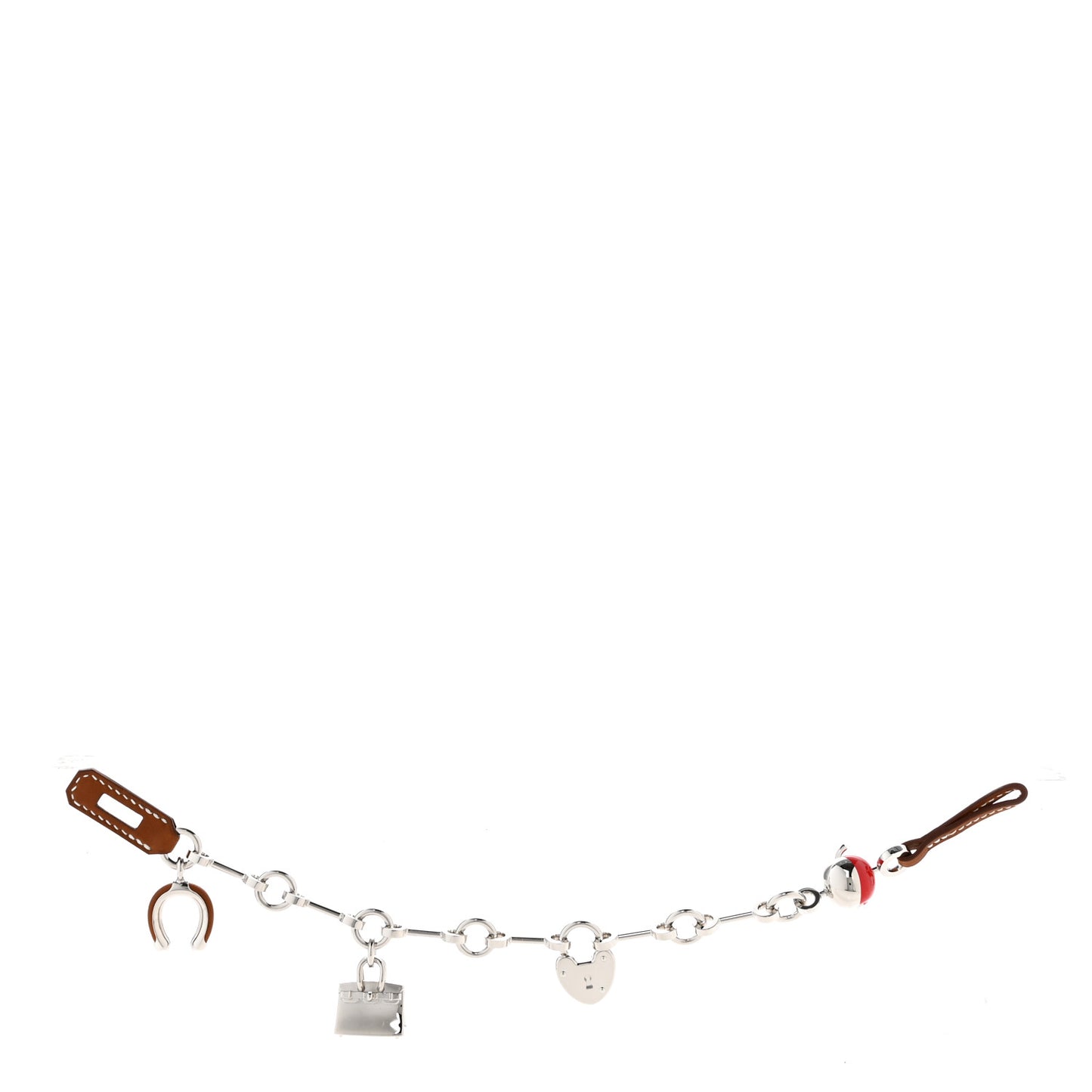 Palladium Barenia Bijou De Sac Bag Charm Fauve Rouge De Coeur