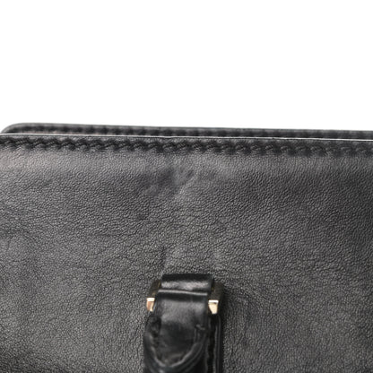 Valentino Garavani Lambskin Crystal B Diamond Tote Black 15 of 21
