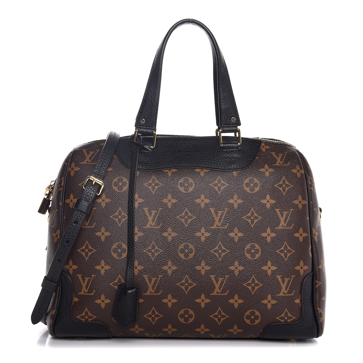 Louis Vuitton Monogram Retiro NM Black 1 of 8