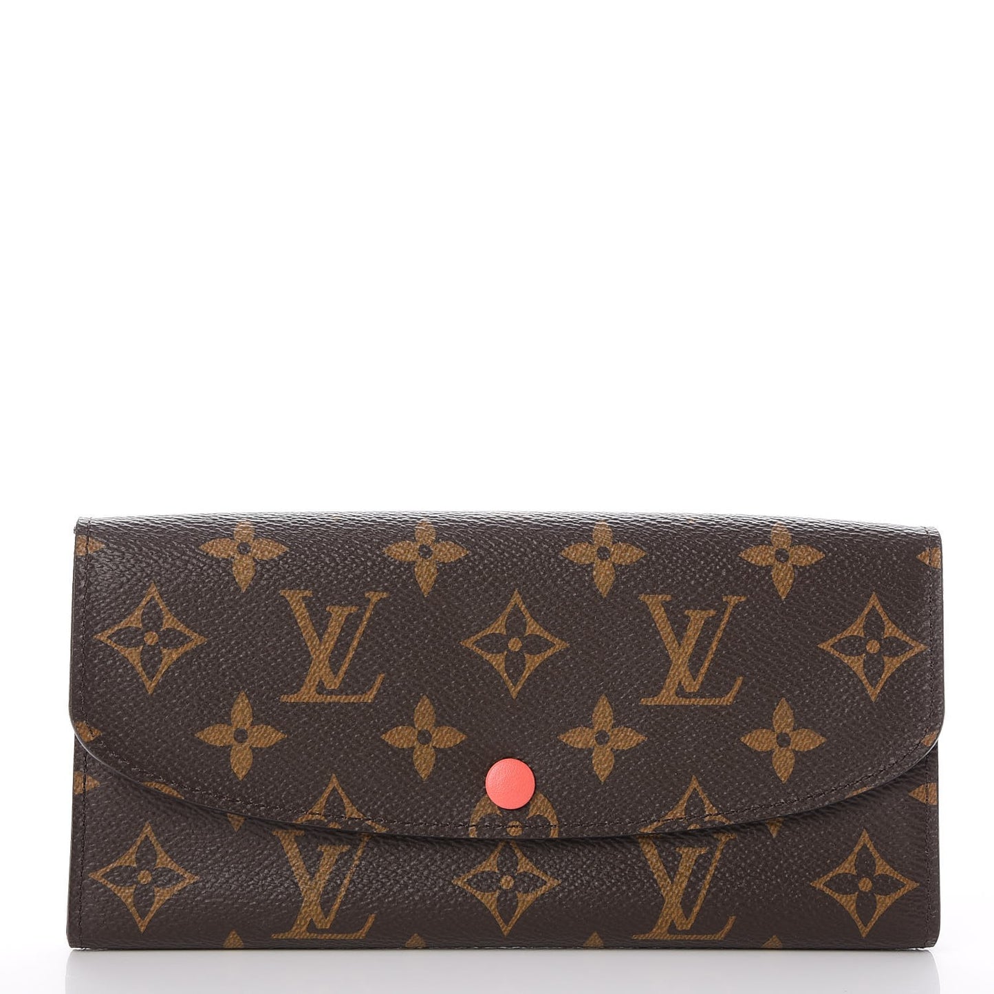 Monogram Emilie Wallet Poppy