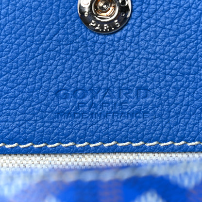 Goyard Goyardine Pouch Sky Blue 7 of 7
