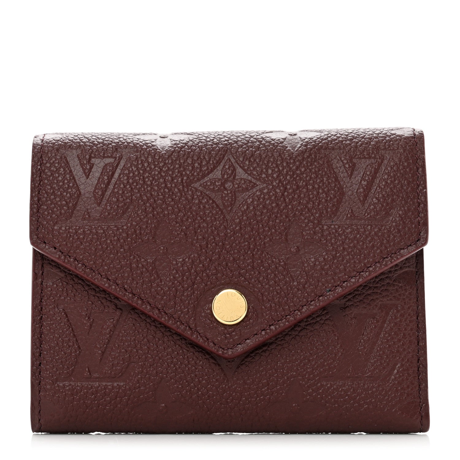 Louis Vuitton Empreinte Victorine Wallet Wine 1 of 8