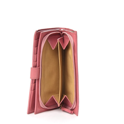 Bottega Veneta Nappa Intrecciato Continental Snap Wallet Quarzo 5 of 13