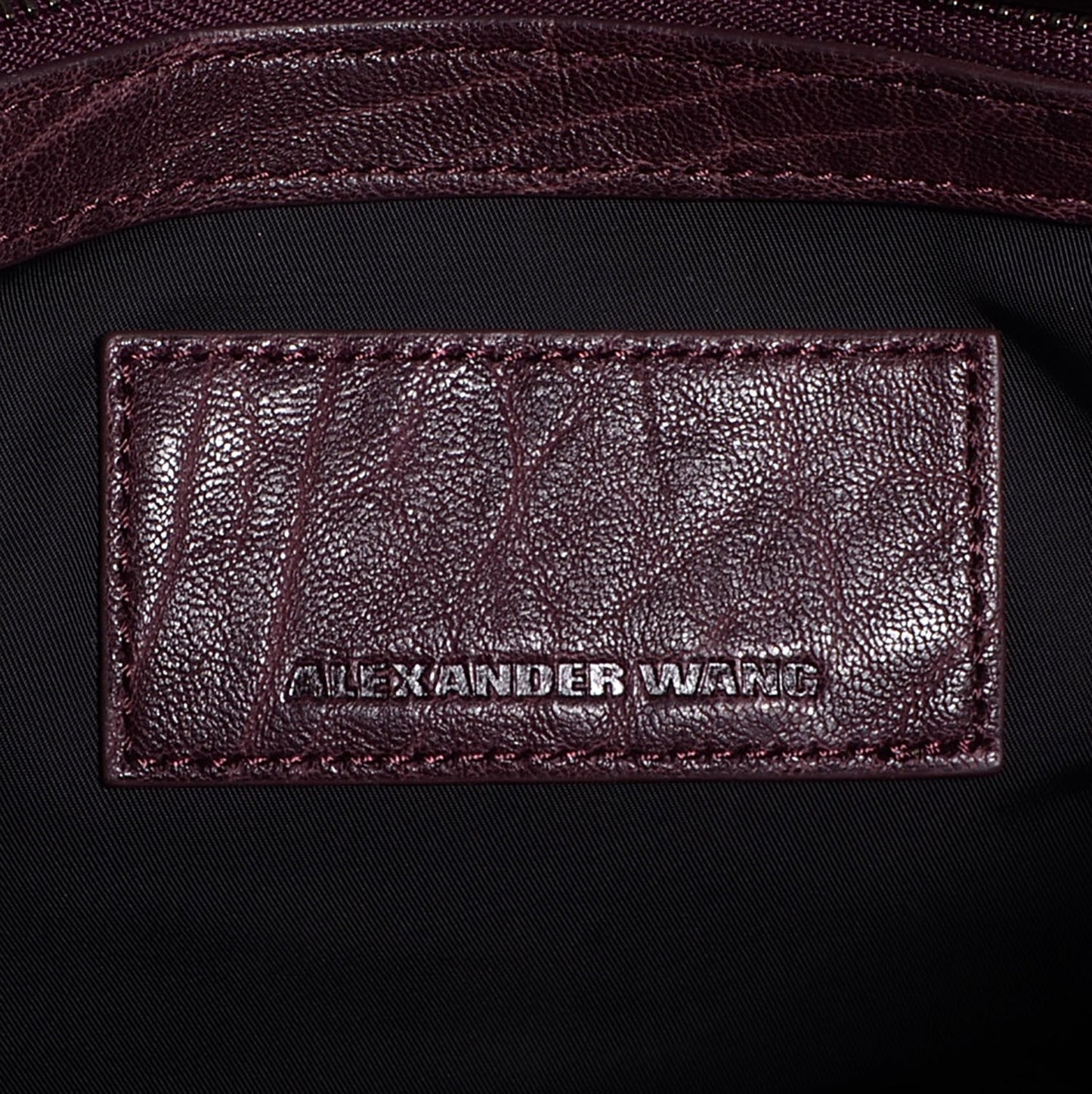 Pebbled Lambskin Rockie Iodine