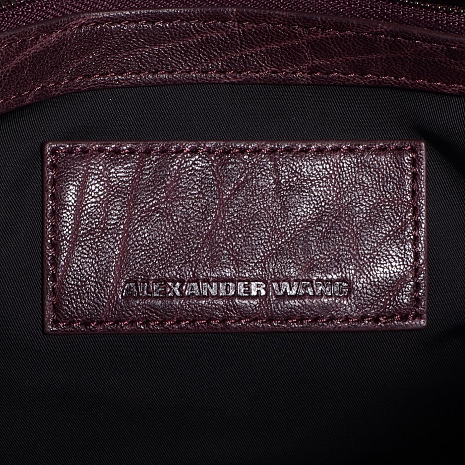 Alexander Wang Pebbled Lambskin Rockie Iodine 6 of 6