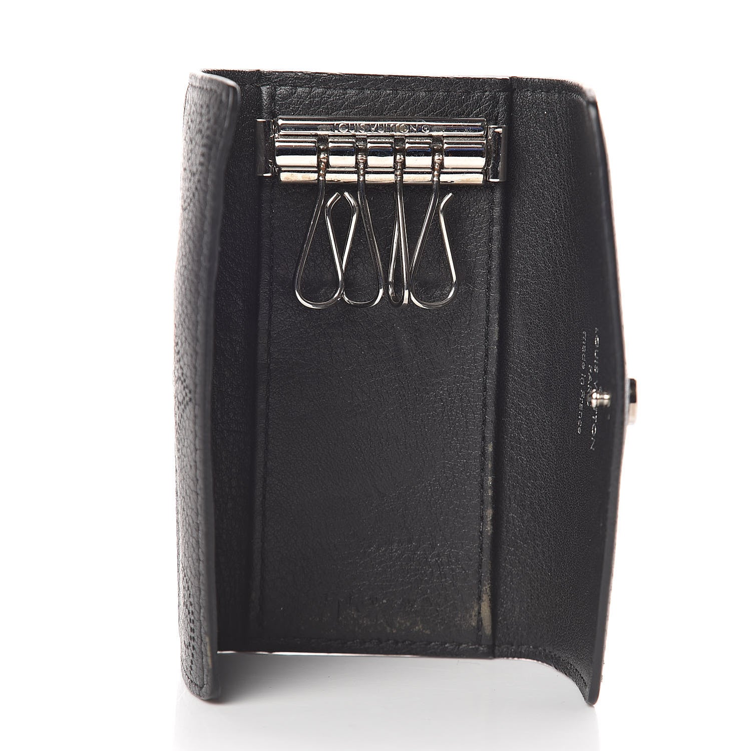 Louis Vuitton Mahina Multicles 4 Key Holder Black 5 of 9