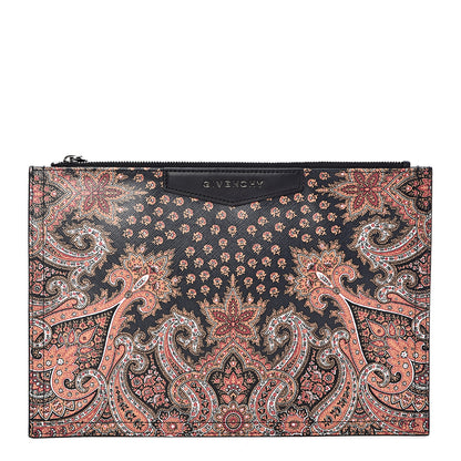 Givenchy Saffiano Paisley Print Medium Antigona Pouch 1 of 8