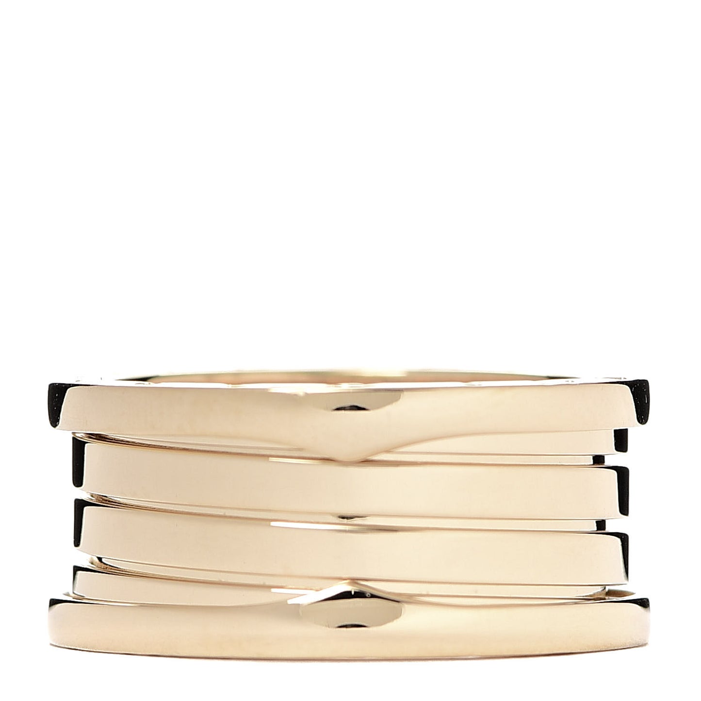 18K Yellow Gold B.Zero1 Four-Band Ring 58 8.25