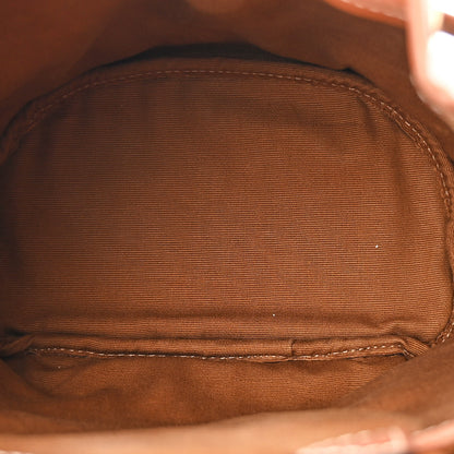 Celine Triomphe Canvas Calfskin Mini Folco Backpack Tan 5 of 11