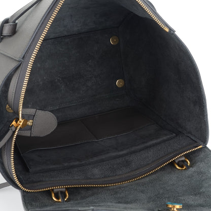 Celine Grained Calfskin Mini Belt Bag Grey 5 of 8