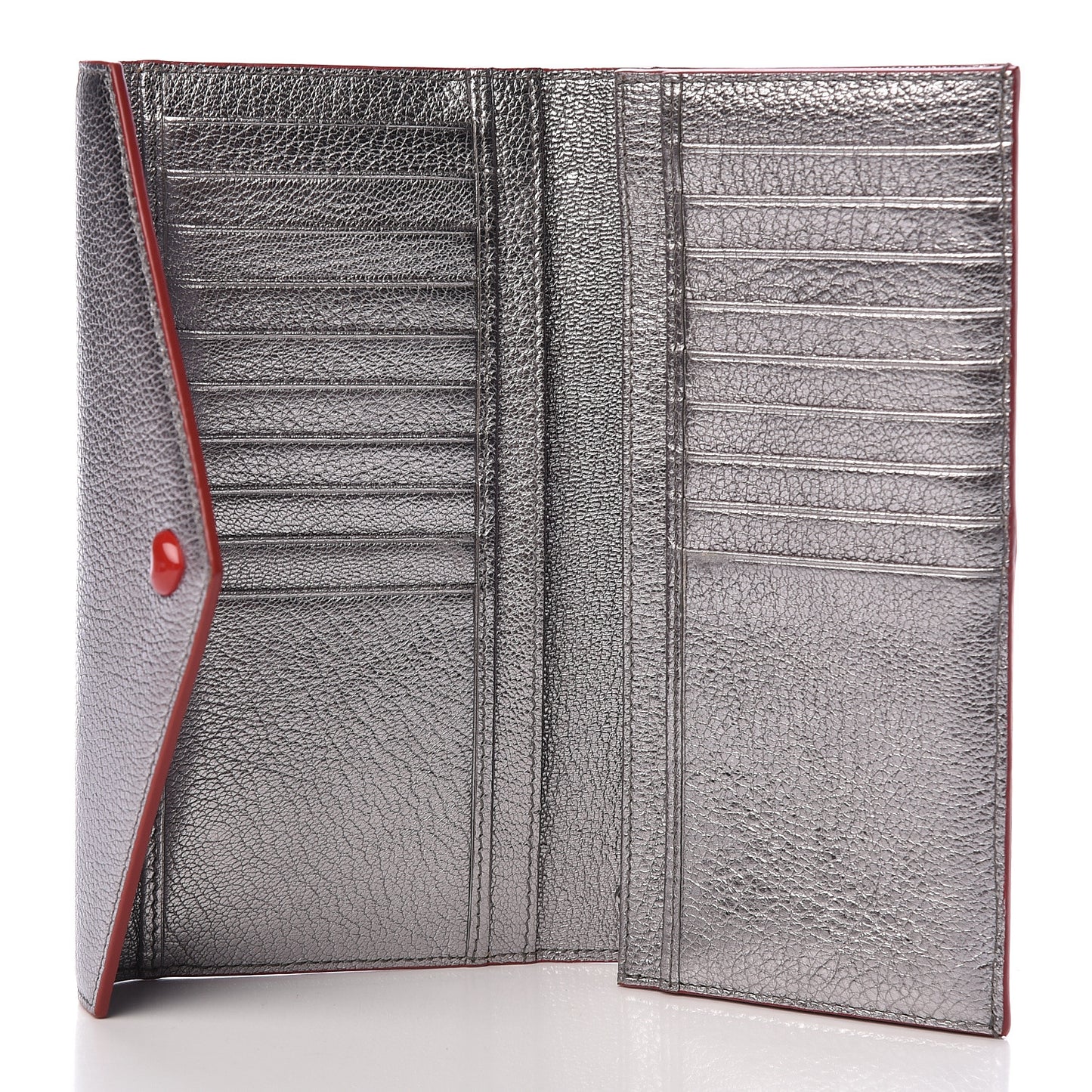Goatskin Madras Love Envelope Wallet Cromo