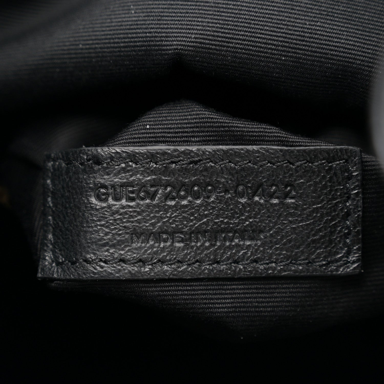 Saint Laurent Lambskin Matelasse Monogram Joe Backpack Black 7 of 13