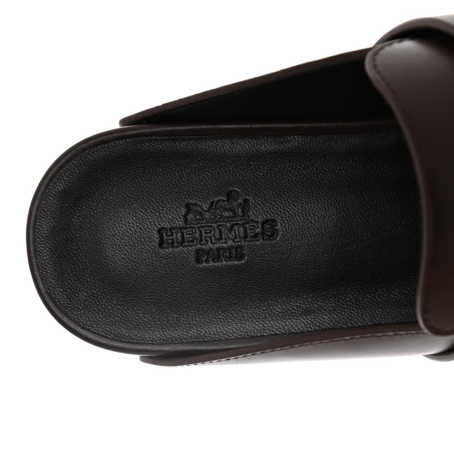 Calfskin Calya Mules 37 Cafe