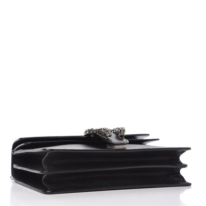 Gucci Pebbled Calfskin Small Dionysus Shoulder Bag Black 4 of 10