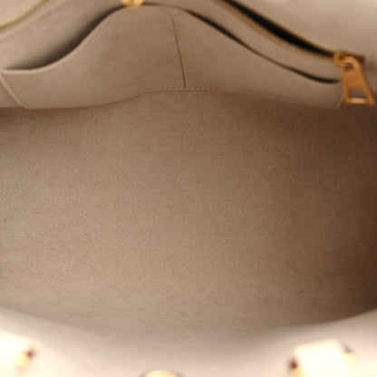 Louis Vuitton Empreinte Monogram Spring In The City Onthego MM Beige Pink Yellow 5 of 10