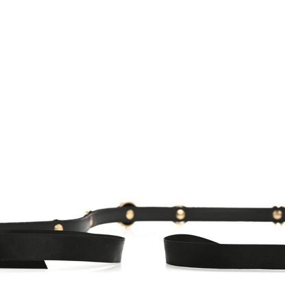 Chanel Velvet CC Belt Black Gold 3 of 4