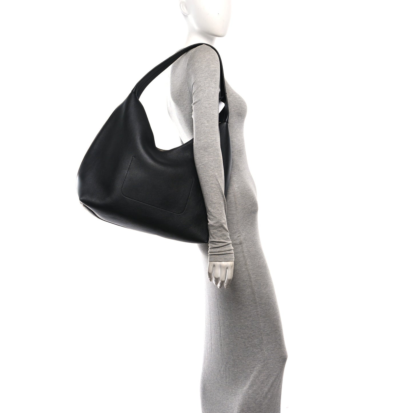 Calfskin Maxi Candy Hobo Black