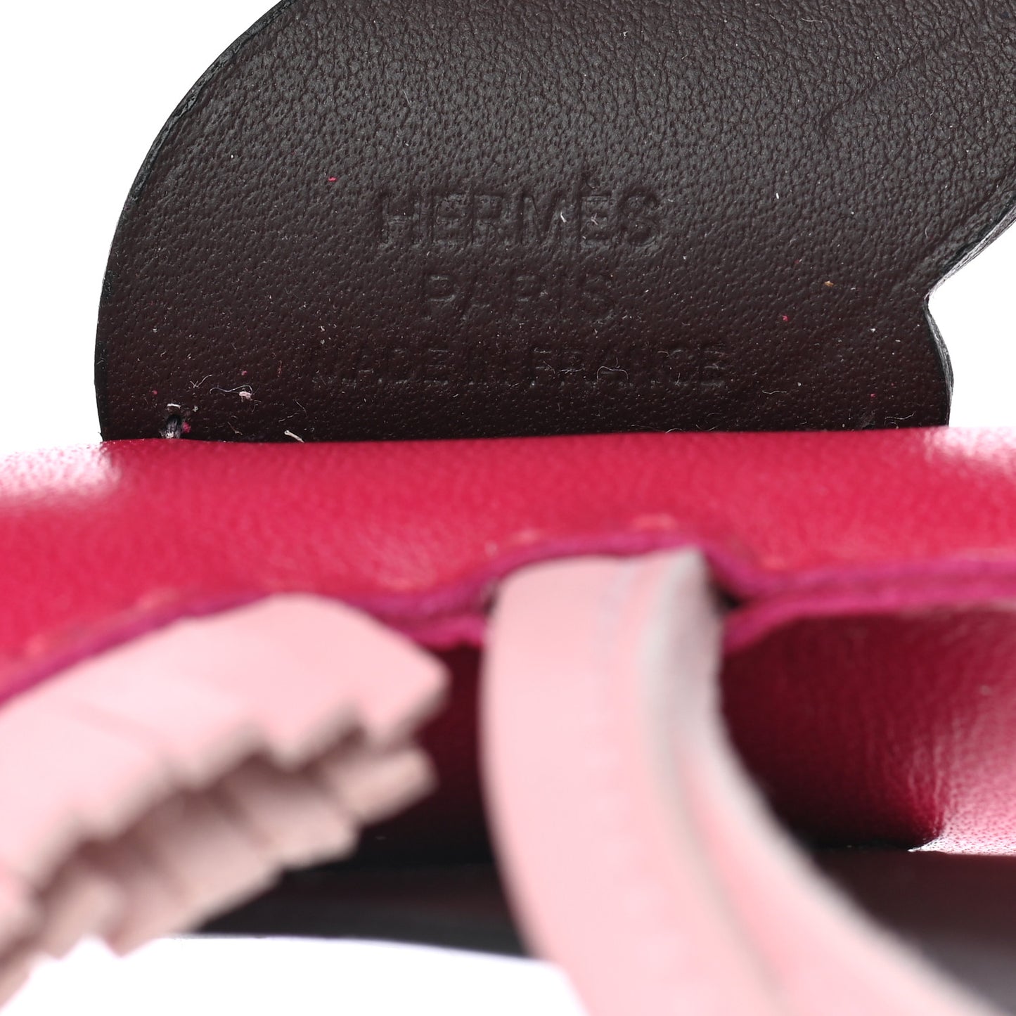 Milo Lambskin Grigri Rodeo Pegase Horse Bag Charm PM Framboise Rose Sakura Rouge Sellier