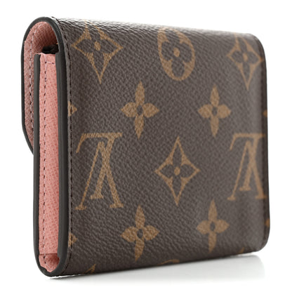 Louis Vuitton Monogram Rosalie Coin Purse Rose Ballerine 3 of 6