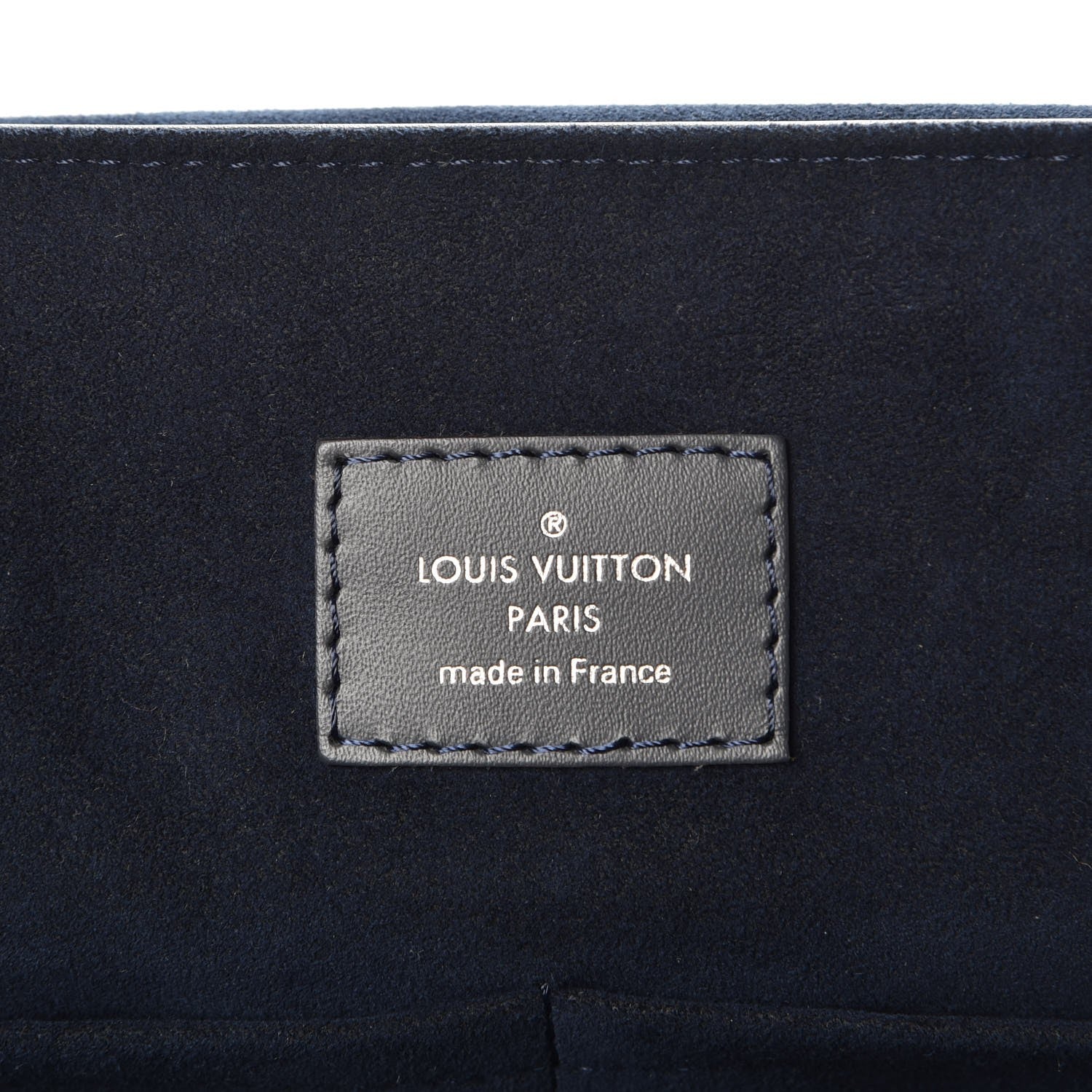 Louis Vuitton Epi Christopher Messenger Navy Stripes 6 of 7