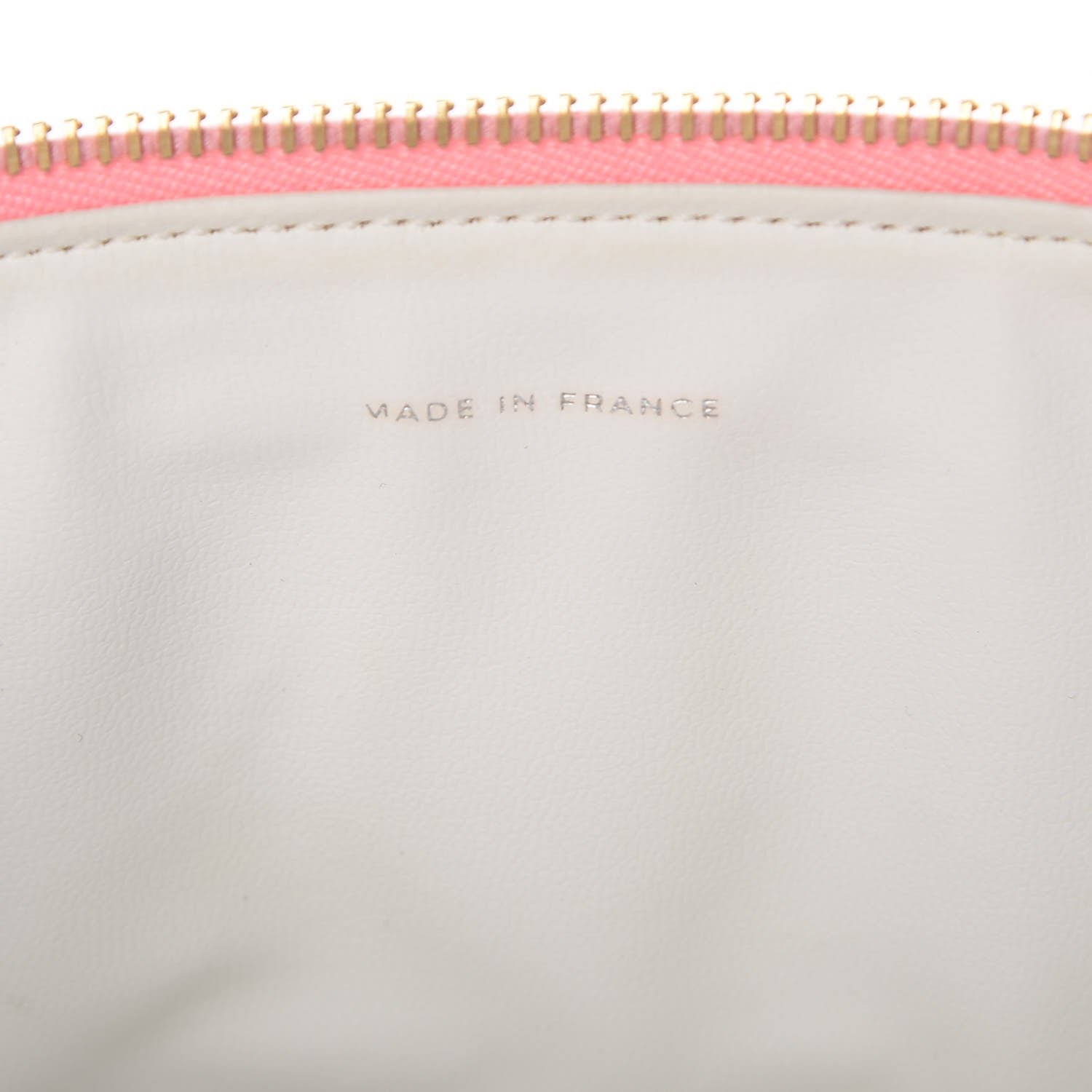 Chanel Caviar Vanity Cosmetic Case Pink 7 of 15