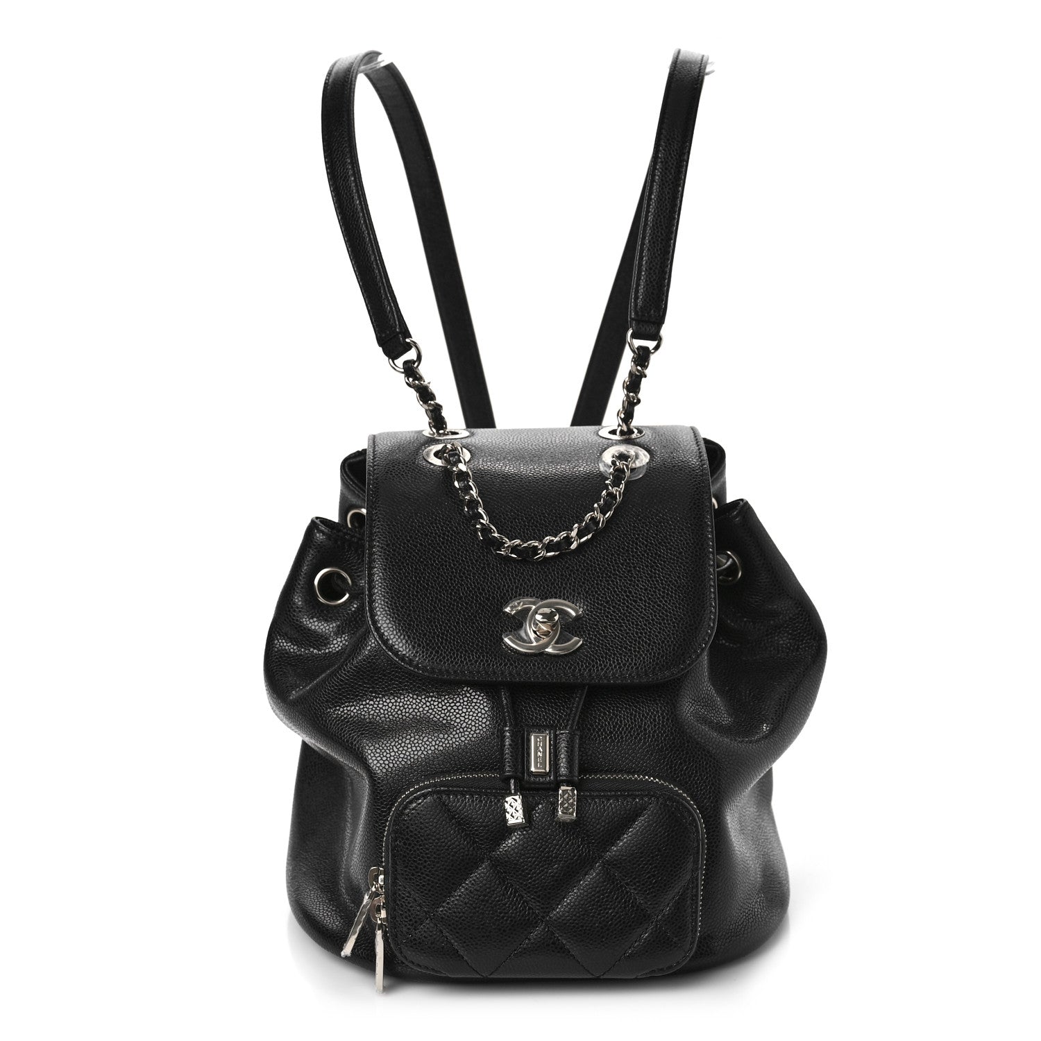 Chanel Caviar Quilted Mini Business Affinity Backpack Black 1 of 11